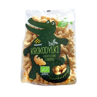 .Chrupki kukurydziane Krokodylki BIO 80 g Granex.