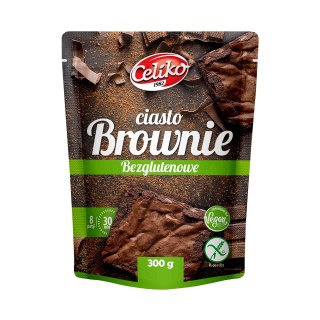 .Ciasto Brownie bezglutenowe 300 g Celiko.