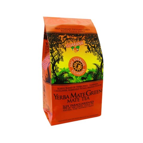 Yerba mate Green Mas Energia Guarana 200 g Oranżada.