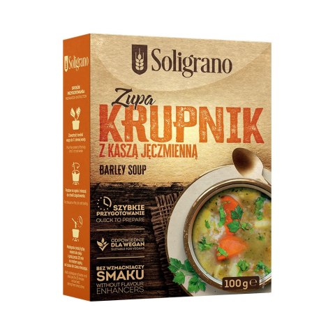 Zupa Krupnik 100 g Soligrano.