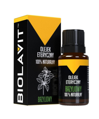 Biolavit Olejek eteryczny bazyliowy - 10 ml.