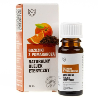 Olejek Goździk z pomarańczą 12ml - NATURALNE AROMATY.