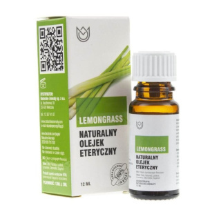 Olejek zapachowy Lemongrass 12ml - Naturalne Aromaty.