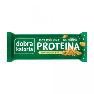 Dobra Kaloria Baton proteinowy krem orzechowy & sól 45g