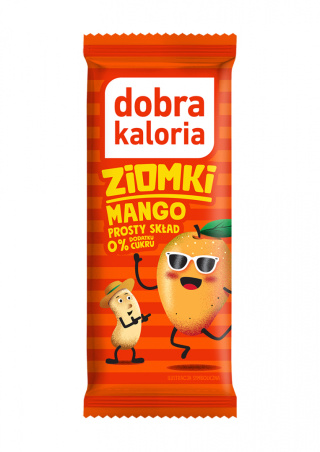 DOBRA KALORIA BATON Z ORZECHÓW NERKOWCA ZIOMKI MANGO - 32 G