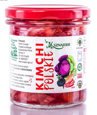 KIMCHI NA OSTRO OD SZNAJDERÓW 300ML M. SZNAJDER