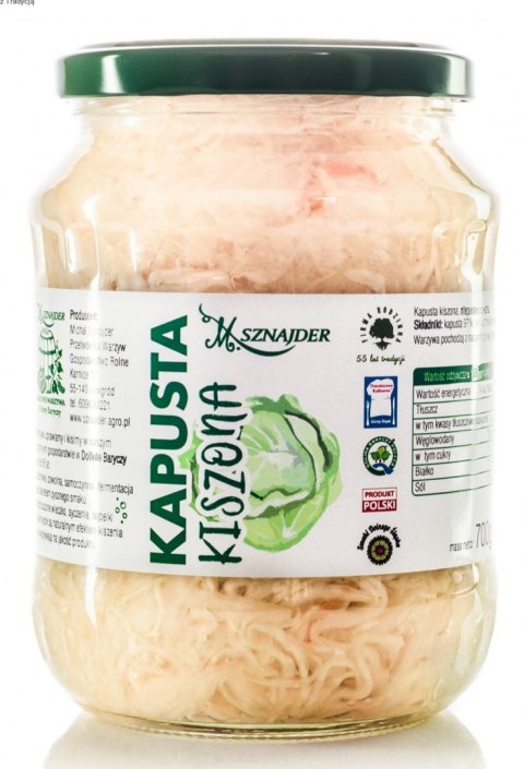 Kapusta kiszona młoda 700ml M. Sznajder