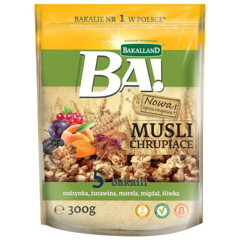 Musli 5 Bakalii 300g Bakalland