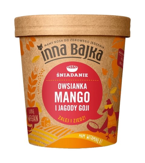 Owsianka Mango i Jagody Goji 70g Inna Bajka