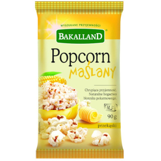 Popcorn Maślany - 90G Bakalland