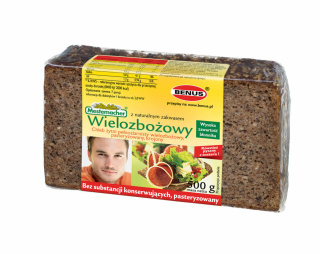 BENUS CHLEB WIELOZBOŻOWY 500G