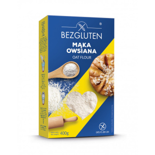 BEZGLUTEN MĄKA OWSIANA BEZGLUTENOWA 400G