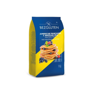 BEZGLUTEN NALEŚNIKI&GOFRY MIESZANKA BEZGLUTENOWA 1000G 1KG