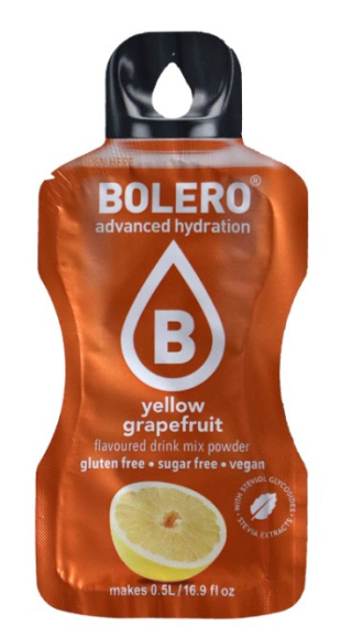 BOLERO DRINK STICKS 3g YELLOW GRAPEFRUIT ze stewią