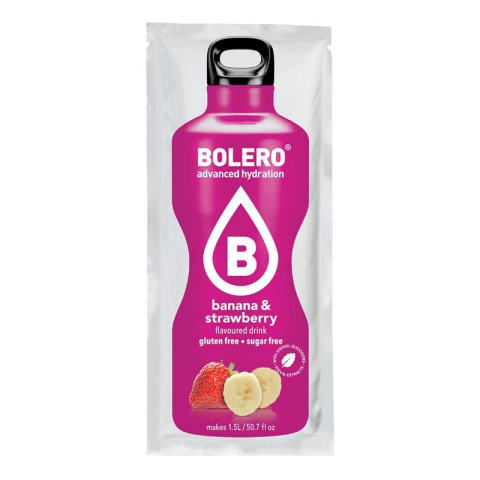 Bolero Drink Banana & Strawberry 9g.