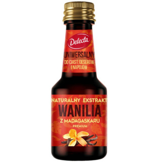 DELECTA AROMAT EKSTRAKT WANILIOWY Wanilia z Madagaskaru 30ml