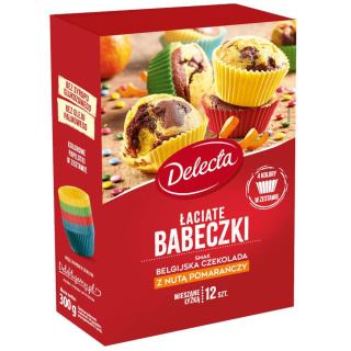 DELECTA ŁACIATE BABECZKI Z NUTĄ POMARAŃCZY - 300G