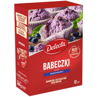 DELECTA BABECZKI SMAK BORÓWKOWY - 280G