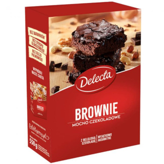 DELECTA CIASTO BROWNIE - 550G