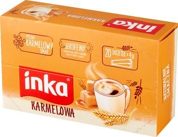 INKA karmelowa kawa zbożowa w szaszetkach 20x4g