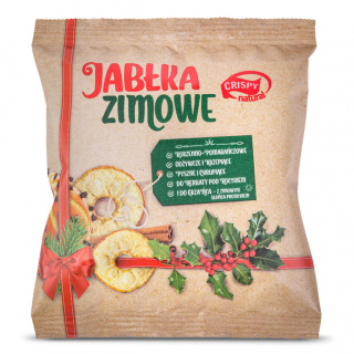 JABŁKA ZIMOWE SUSZONE CHIPSY CRISPY NATURAL 18g