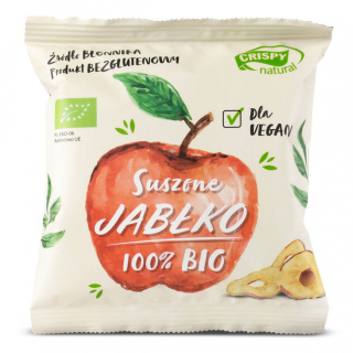 JABŁKO BIO - SUSZONE CHIPSY CRISPY NATURAL 15g