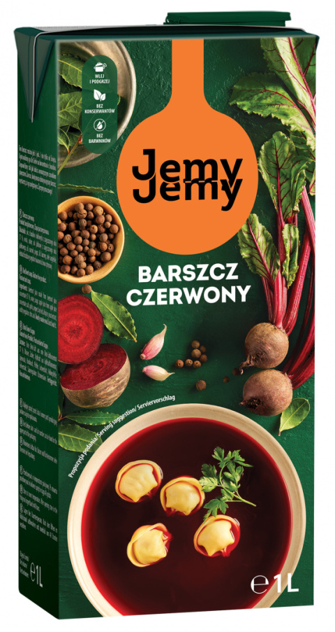 Jemy Jemy Barszcz czerwony 1l karton