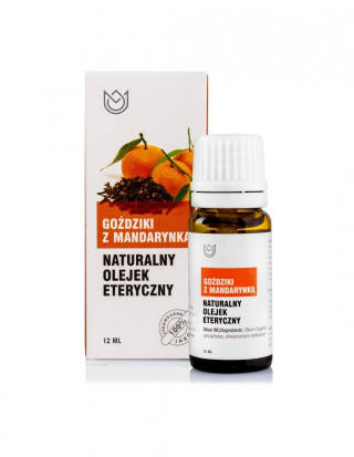 NATURALNE AROMATY olejek eteryczny naturalny goździk z mandarynką 12ml