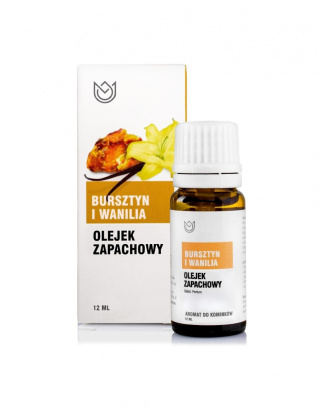 NATURALNE AROMATY olejek zapachowy Bursztyn i wanilia 12ml