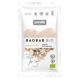 PURELLA SUPERFOODS Baobab BIO sproszkowany owoc 21g