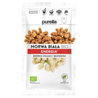 PURELLA SUPERFOODS morwa biała suszone owoce BIO 45g