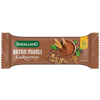 BAKALLAND BATON MUSLI KAKAOWY - 30G Batonik