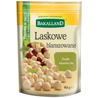 BAKALLAND ORZECHY LASKOWE BLANSZOWANE 90G