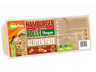 BALVITEN Bułki hamburgerowe multigrain 2x75g bezglutenowe