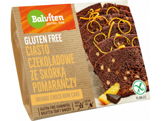 BALVITEN Ciasto czekoladowe ze skórką pomarańczy 220g bezglutenowe