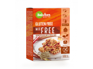 BALVITEN MIX FREE UNIVERSAL Uniwersalna mieszanka do wypieków bezglutenowa 500g