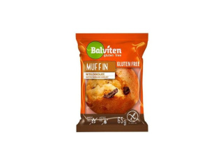 BALVITEN Muffin jasny z kawałkami czekolady 65g bezglutenowy