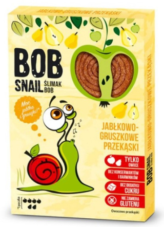 BOB SNAIL Przekąska jabłkowo-gruszkowa 60g