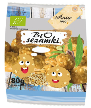 Bio SEZAMKI bio 80G Ania