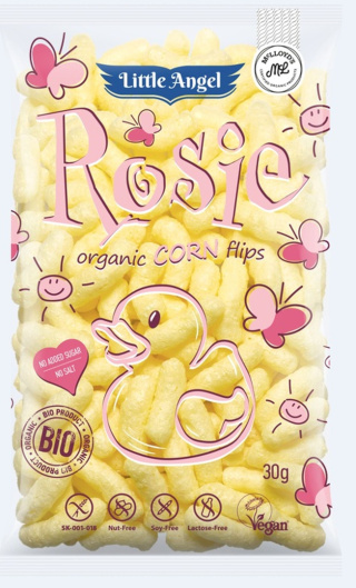 Chrupki kukurydziane Rosie od 7 miesiąca BEZGLUTENOWE BIO 30 g