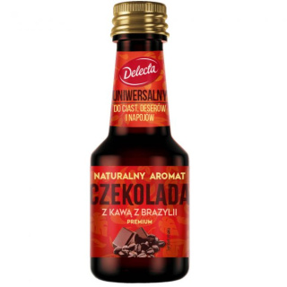 DELECTA AROMAT CZEKOLADA Z KAWĄ - 30ML