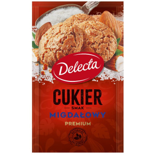 DELECTA Cukier smak migdałowy PREMIUM 15g