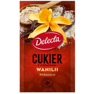 DELECTA Cukier z dodatkiem wanilii PREMIUM 12g