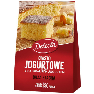 DELECTA DUŻA BLACHA CIASTO JOGURTOWE - 640G