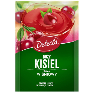 DELECTA DUŻY KISIEL WIŚNIOWY - 58G