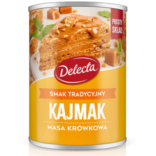 DELECTA MASA KRÓWKOWA KAJMAK TRADYCYJNY 400G