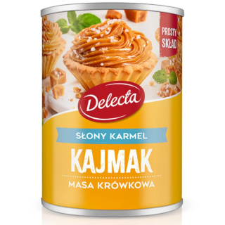 DELECTA MASA KRÓWKOWA KAJMAK SŁONY KARMEL- 400G