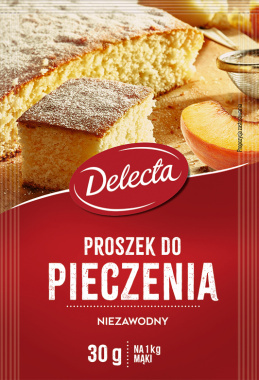 Delecta proszek do pieczenia PODWÓJNA PORCJA 30g