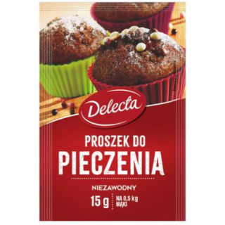 Delecta proszek do pieczenia 15g