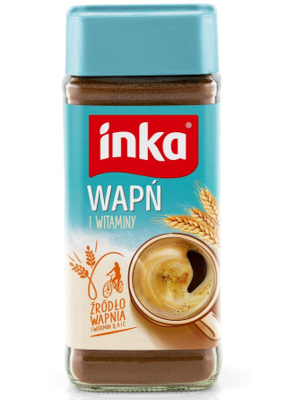 INKA WAPŃ kawa zbożowa z wapniem rozpuszczalna 100g